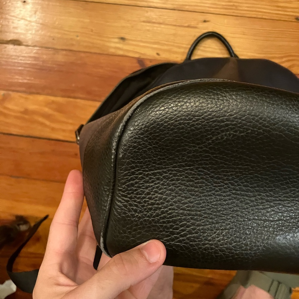 Coach Leather Backpack - Picture 9 of 10